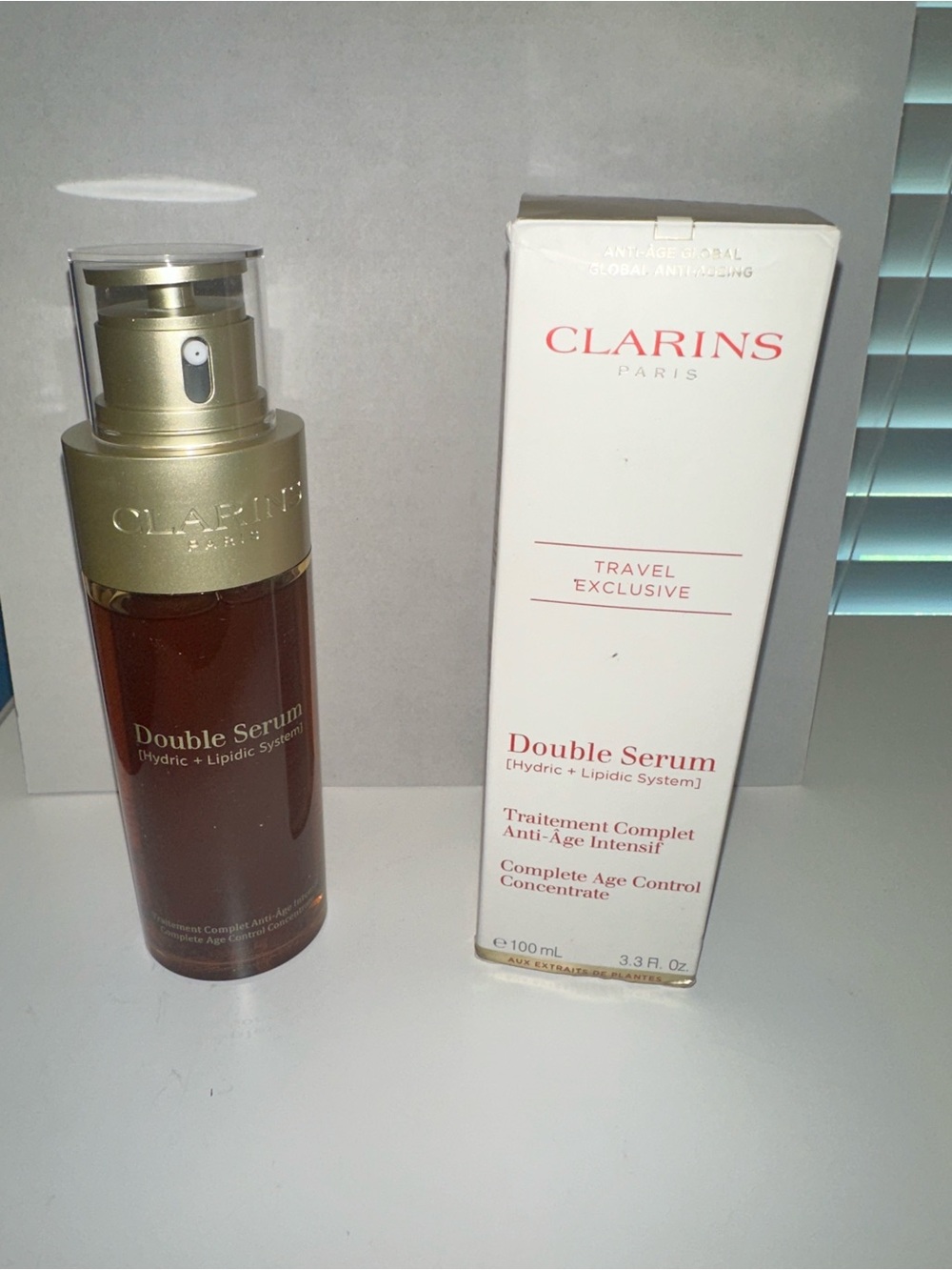 Clarins Double Serum Complete Age Control Concentrate - 3.3 FL OZ
